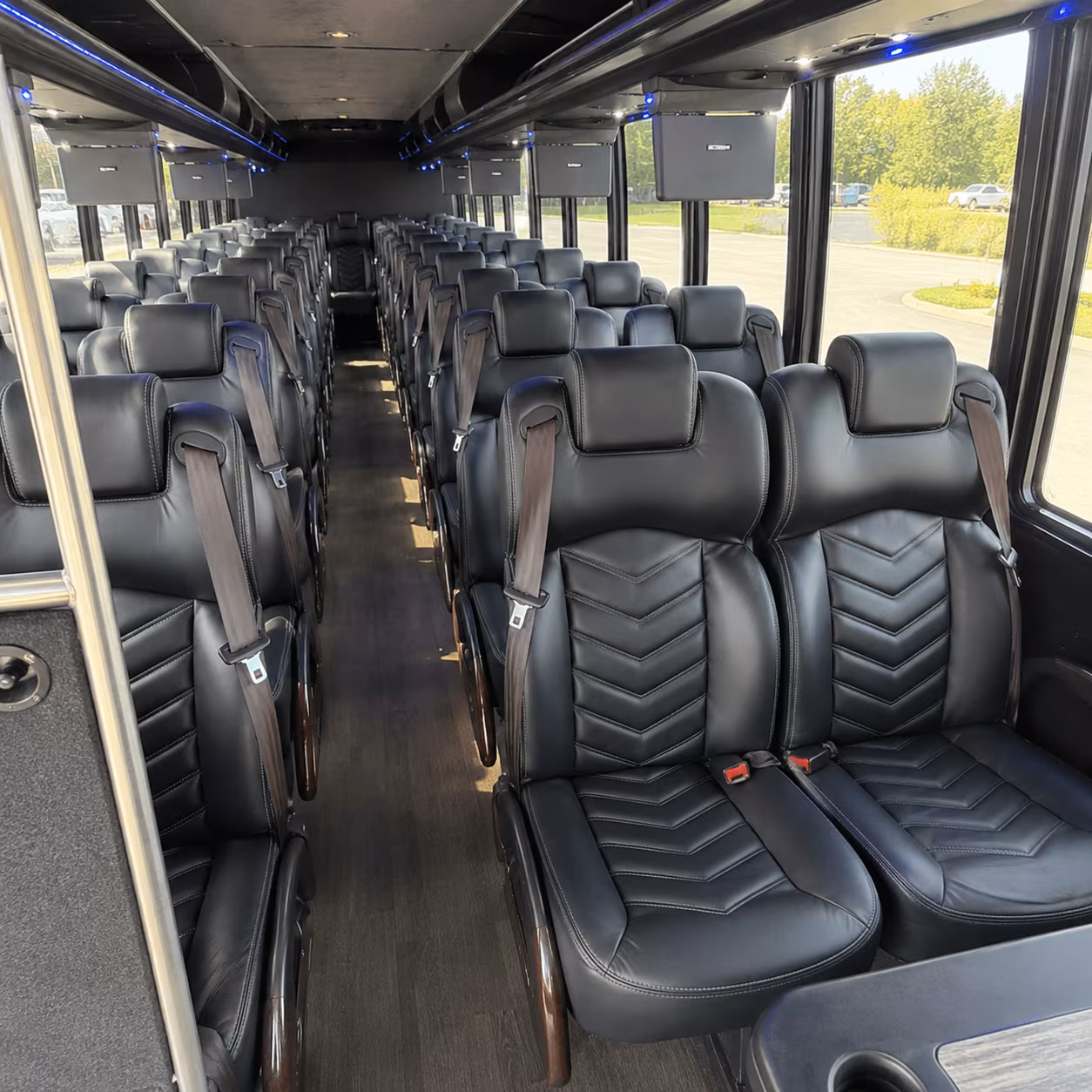 30 passenger minibus interior