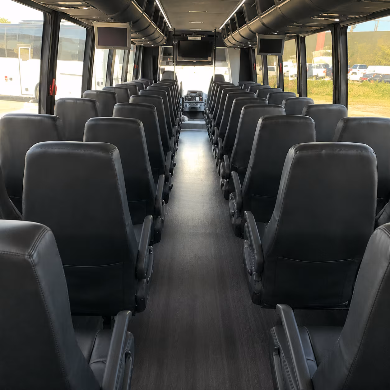 35 passenger minibus interior