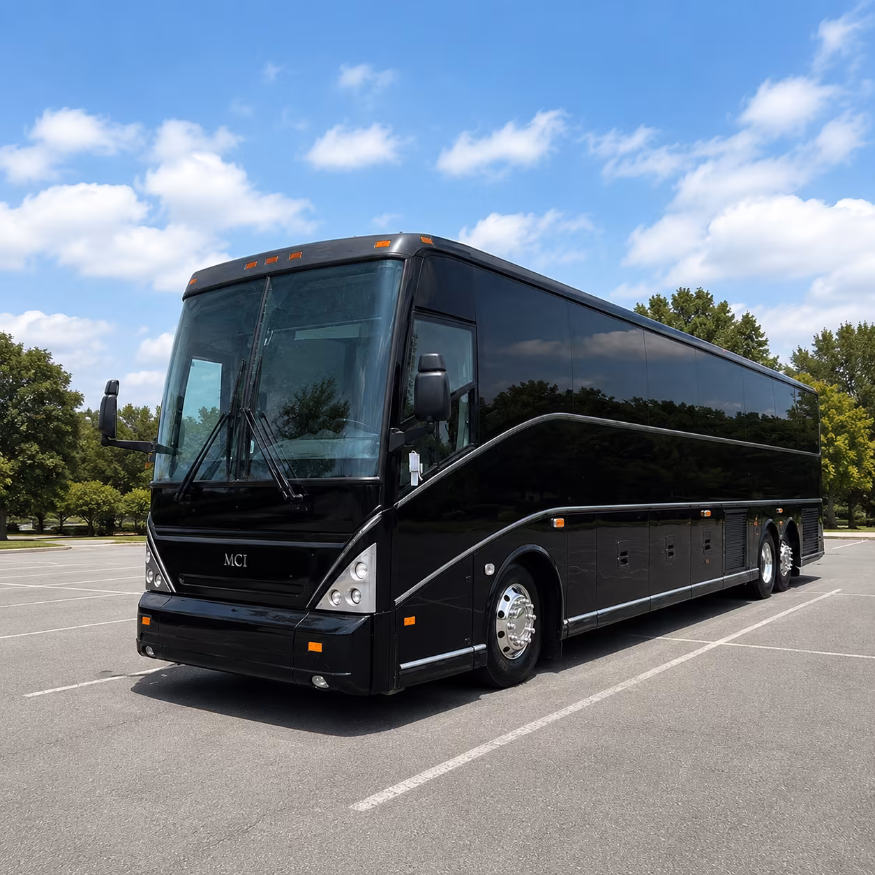 56 passenger charter bus