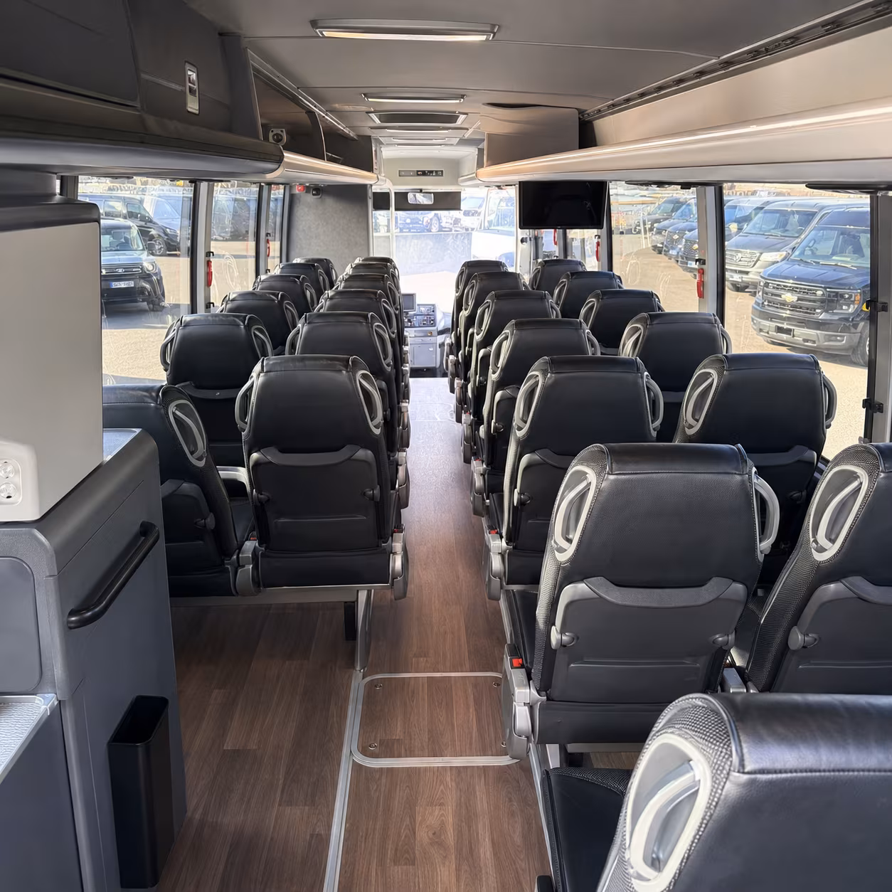 ventura wedding transportation onboard seating